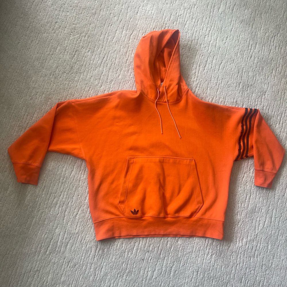 Orange Adidas Hoodie